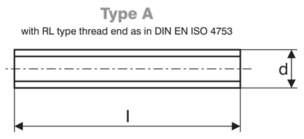 ASTM A453 Grade 660 Stud Bolts to DIN 976